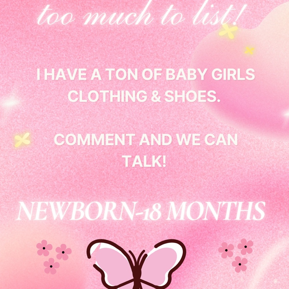 Baby Girls Clothing & Shoes Collection (Newborn-18 Months)